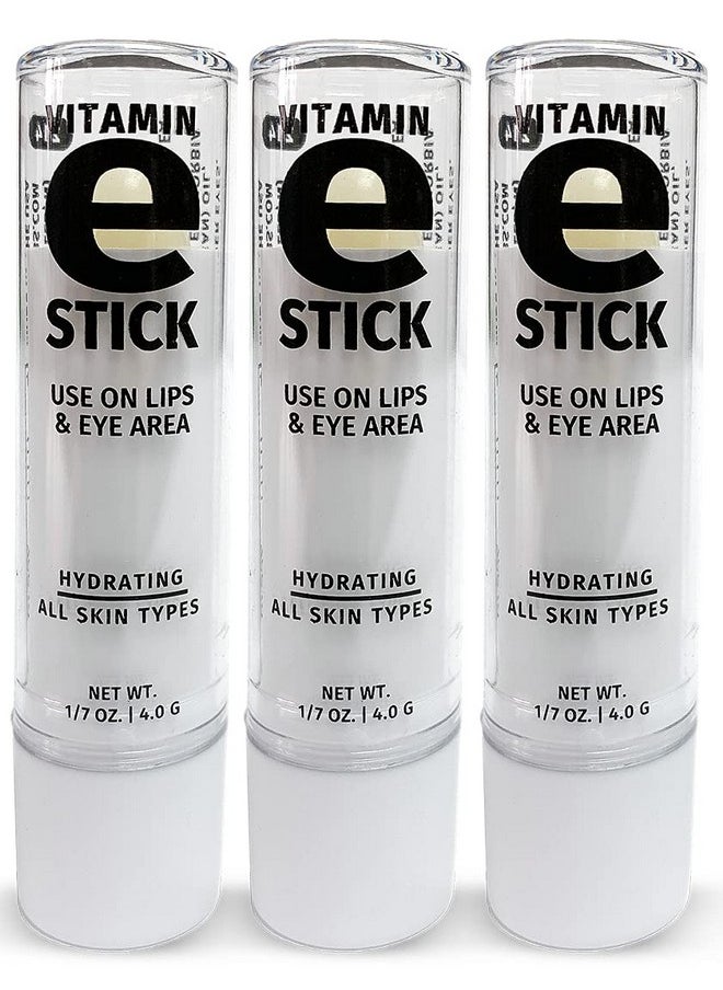 Reviva Labs Reviva Labs Vitamin E Stick Balm - Soothing Moisturizer for All Skin Types, Dry Skin Relief, 1/8 oz (3 Pack)  - Image 1
