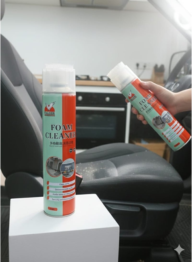 Falcon Set Of 3 Falcon Multipurpose Aerosol Foam Cleaner Spray With Brush (650 ML) - Image 5