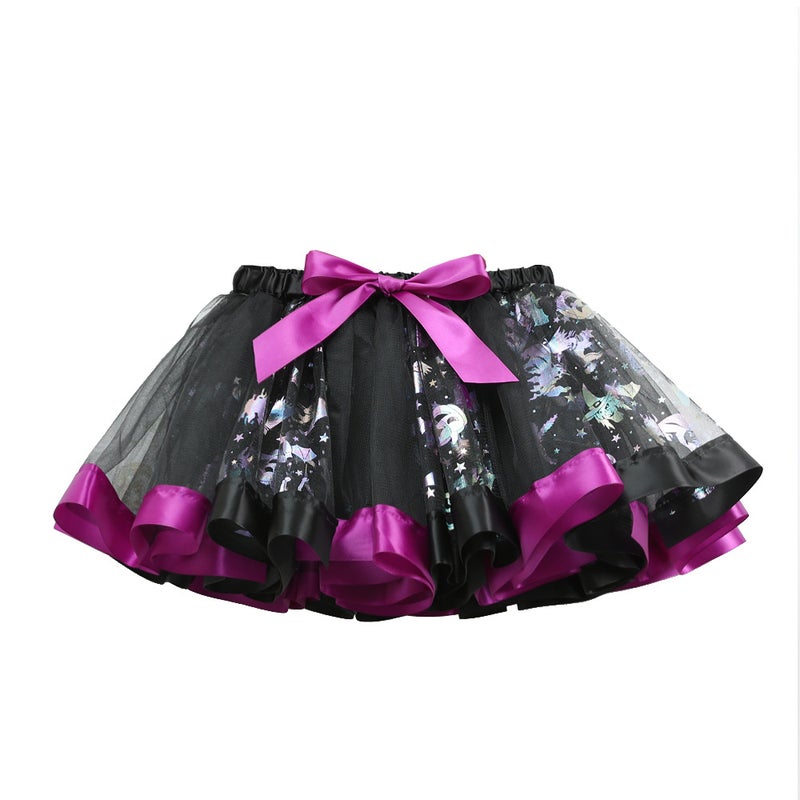 Halloween Polka Dot Tutu Skirt for Girls RTW2510  - Image 3
