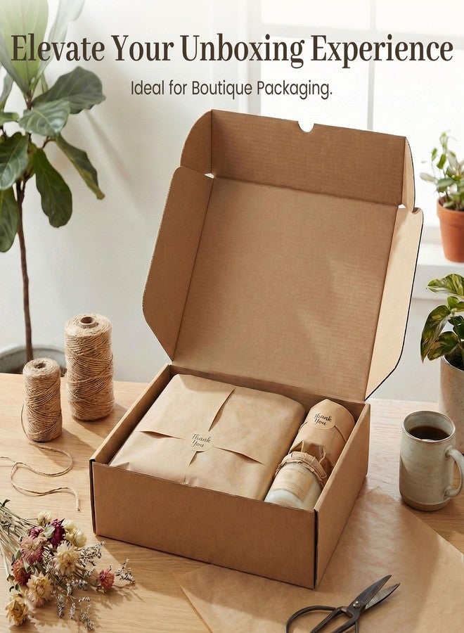 Koogel 120 Sheets Brown Tissue Paper Bulk, 14 x 20 Inch Gift Wrapping Kraft Paper for DIY Crafts Holiday Decor Birthday Party Supplies Rustic Art Project - Image 3