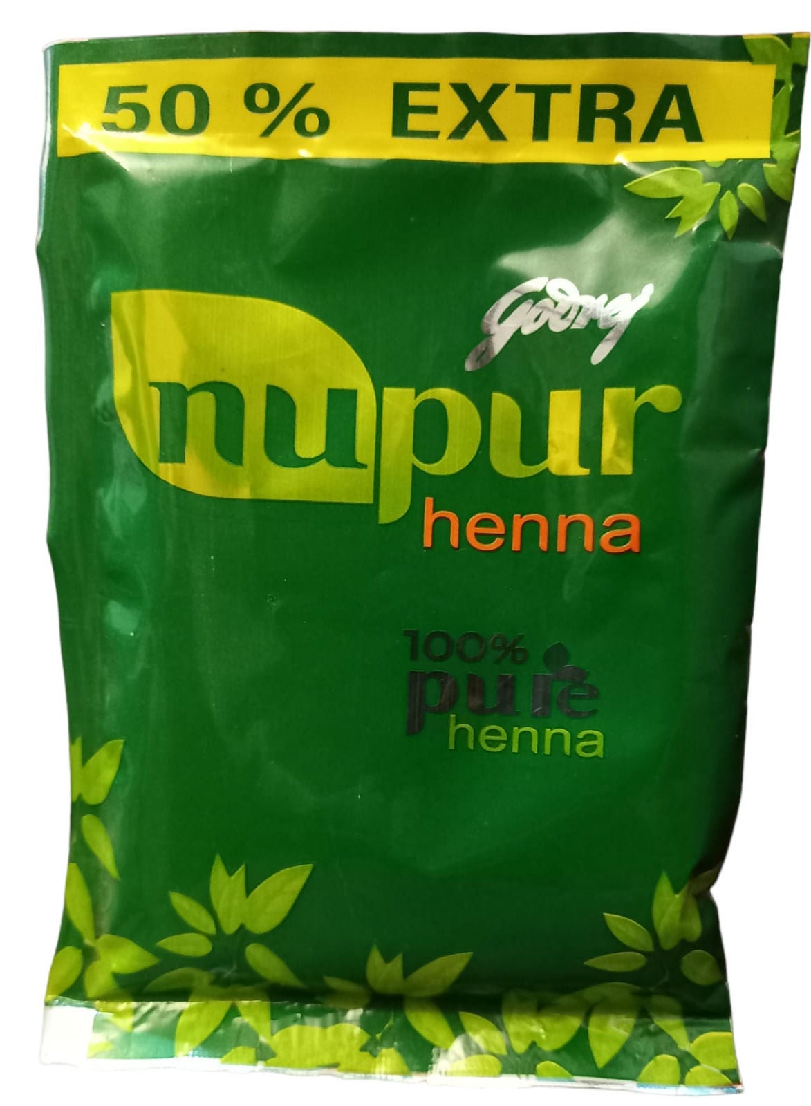 Henna for nourishing hair, brown color, 75 grams