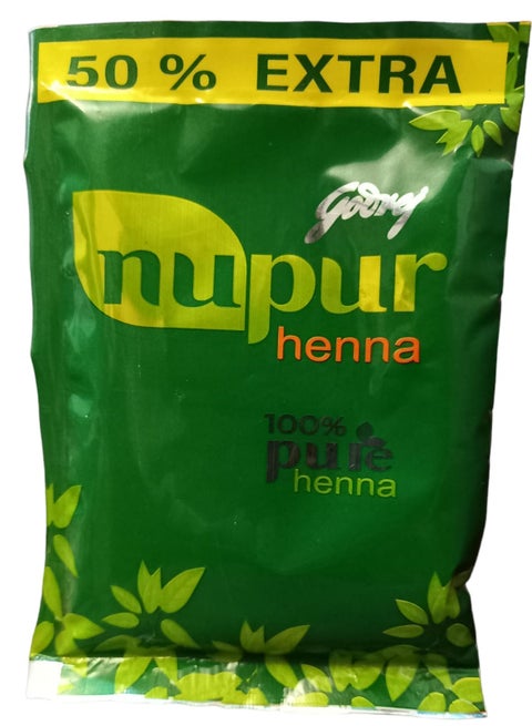 Henna for nourishing  hair, brown color, 75 grams