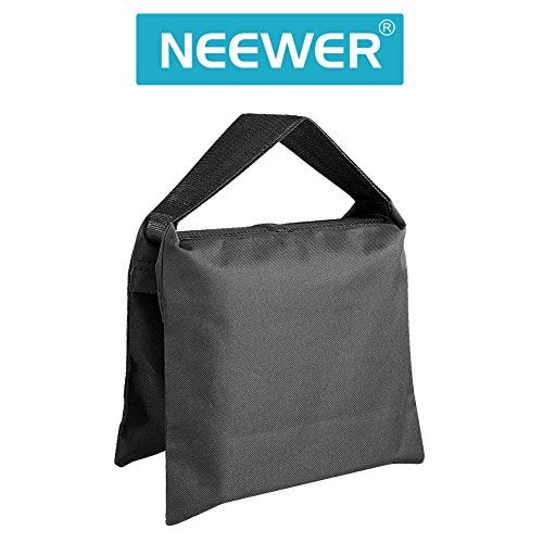 NEEWER Sandbags for Photography 4 Pack Black Sand Bags for Weight Heavy Duty Sandbag for Light Stands Boom Arms Tripods - Image 3