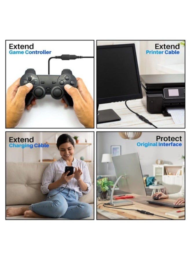 Haing USB 2.0 A-F EXTENSION CABLE-5M - Image 3