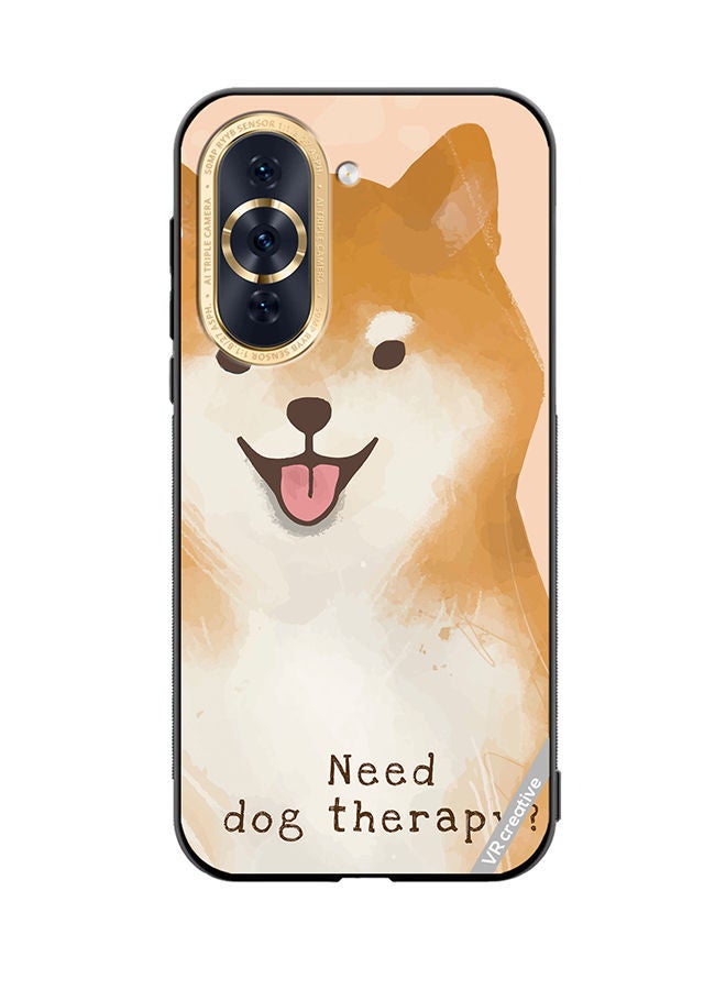 VR CREATIVE Protective Case Cover For Huawei Nova 10 Dog Therapy Design Multicolour - Image 1