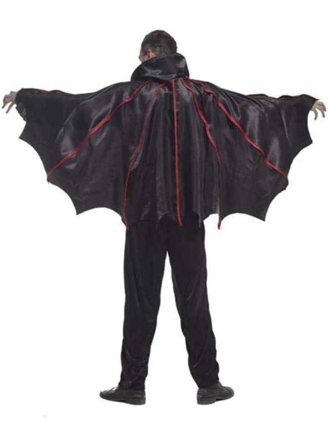 Toyland Vampire Halloween Costume for Adults – Classic Dracula Outfit with Cape - Image 4
