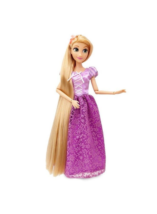 ديزني ستور دمية أميرة ديزني الكلاسيكية الرسمية من متجر ديزني (رابونزل من فيلم رابونزل)، 11 بوصة، تتضمن فرشاة بتفاصيل مصبوبة، لعبة قابلة للتعديل بالكامل بزي كلاسيكي - ألعاب أميرات ديزني للبنات - Image 5
