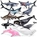 THINKBAY 10PCS 56 Sea Animal Toys for Toddlers Bath Ocean Animal Whale Shark Figurines Toys for Kids Cake Toppers Birthday Party Favors Gifts for Boys Girls - Image 2