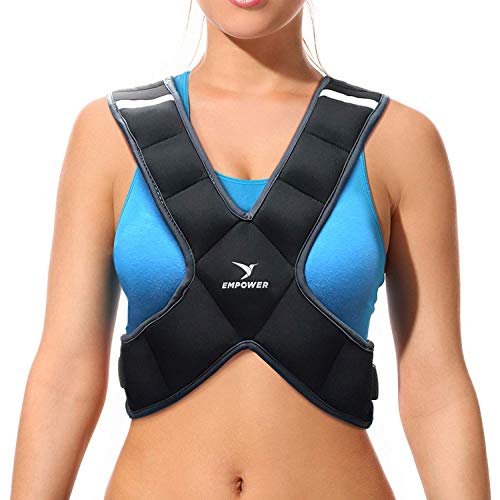 Empower Weighted Walking Vest for Women – Strengthen Muscles, Boost Bone Health, and Burn More Calories, fixed 8lbs - Image 4