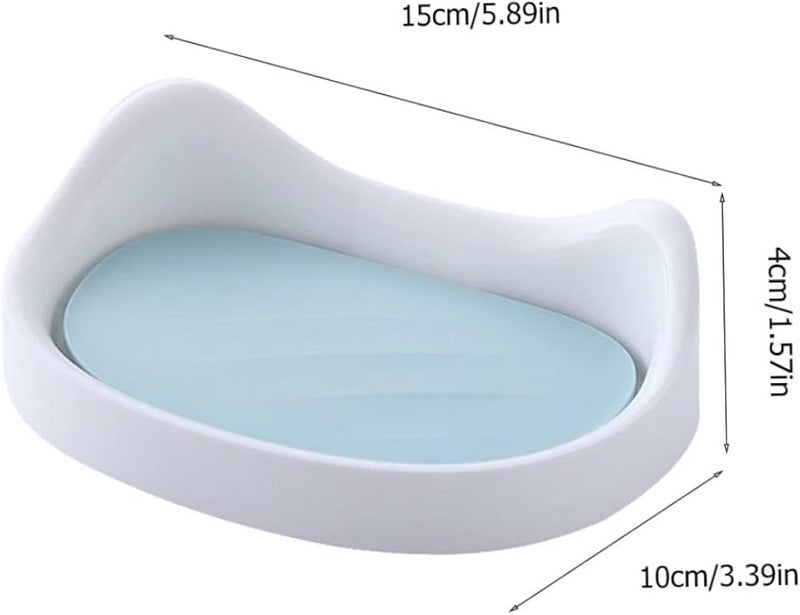 3Pcs Detachable Hanging Cat Shaped Soap Holder Wall Mounted Bathroom Storage Rack Random Color - Image 2