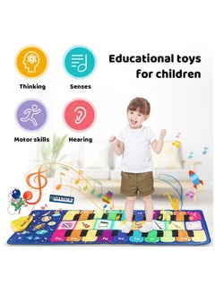 Arabest Baby Musical Mats with 42 Music Sounds, Kid Floor Piano Keyboard Dance Mat Animal Blanket Touch Playmat, Early Education Toys Gift for 1+ Years Old Toddlers Boys Girls  - Image 4