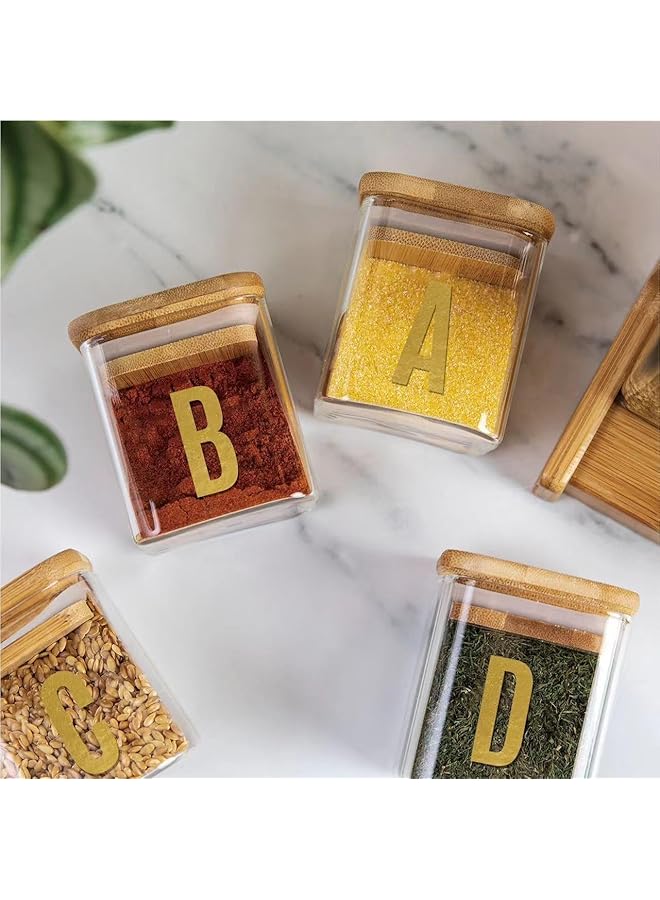 إيروريكس ملصقات حروف ذهبية 6 أوراق ملصقات حروف كبيرة 2.5 بوصة رقم أبجدي ملصق ذاتي اللصق للوحة الإعلانات وصندوق البريد وسجلات القصاصات وملصقات لوحة الملصقات والحرف اليدوية - Image 3