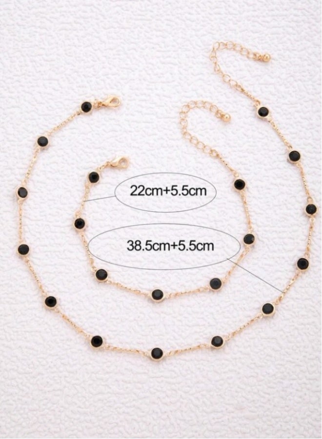 Luxury Jewellery Set For  Women Inlaid With Zirconia - Image 5