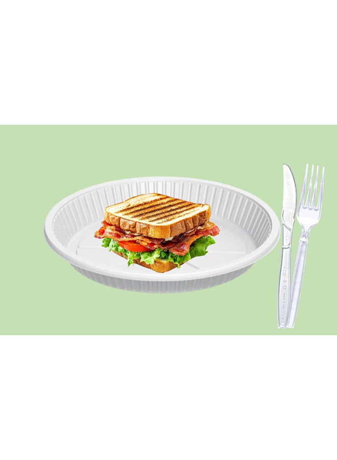 HOME CHOICE Plastic Plate Deep 10" 20x25s (500 pieces) - Image 3