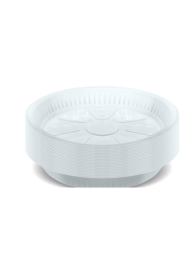 HOME CHOICE Plastic Plate Deep 10" 20x25s (500 pieces) - Image 1