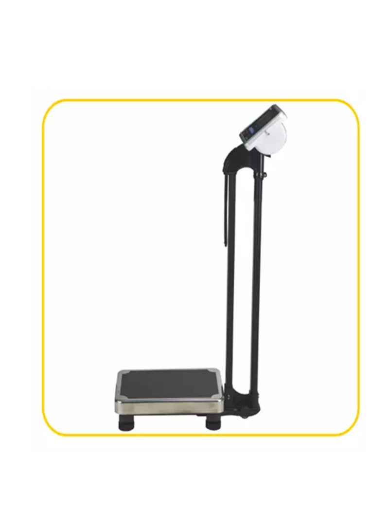 كينلي ميزان منصة رقمي KinLee TCS مزود بشاشة مؤشر كتلة الجسم وشاشة LCD مع قضيب ارتفاع - Image 3