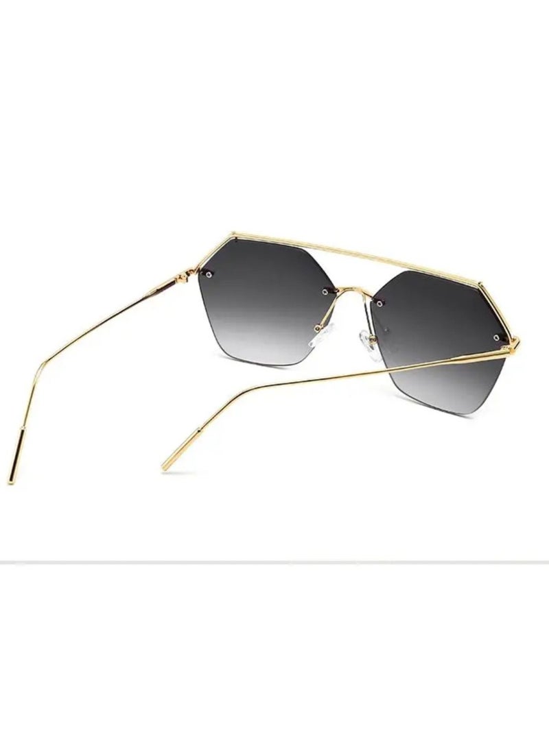 Ombre Top Bar 1 sunglasses for unisex - Image 3