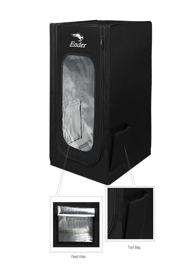 Skouphy Creality Ender 3D Printer Enclosure Fireproof and Dustproof Tent Constant Temperature Protective Cover Room for Creality Ender 3V2/Ender 3V2 Neo/Ender 3S1/Ender 3Pro/Ender 3/Ender 3Neo 3D Printer - Image 4