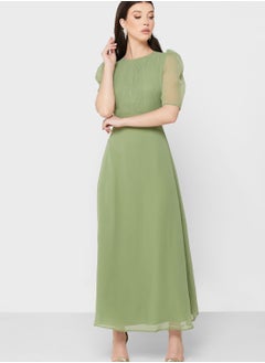 Khizana Pintuck Detail Dress  - Image 1