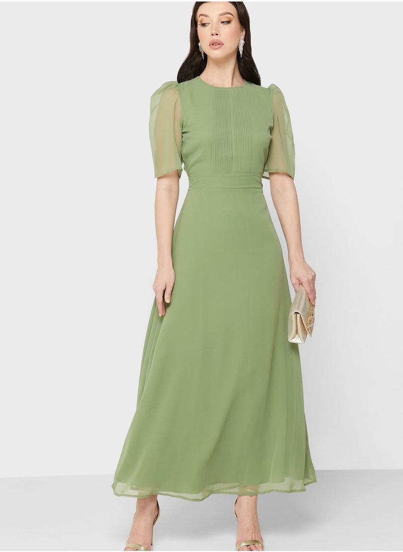 Khizana Pintuck Detail Dress  - Image 4