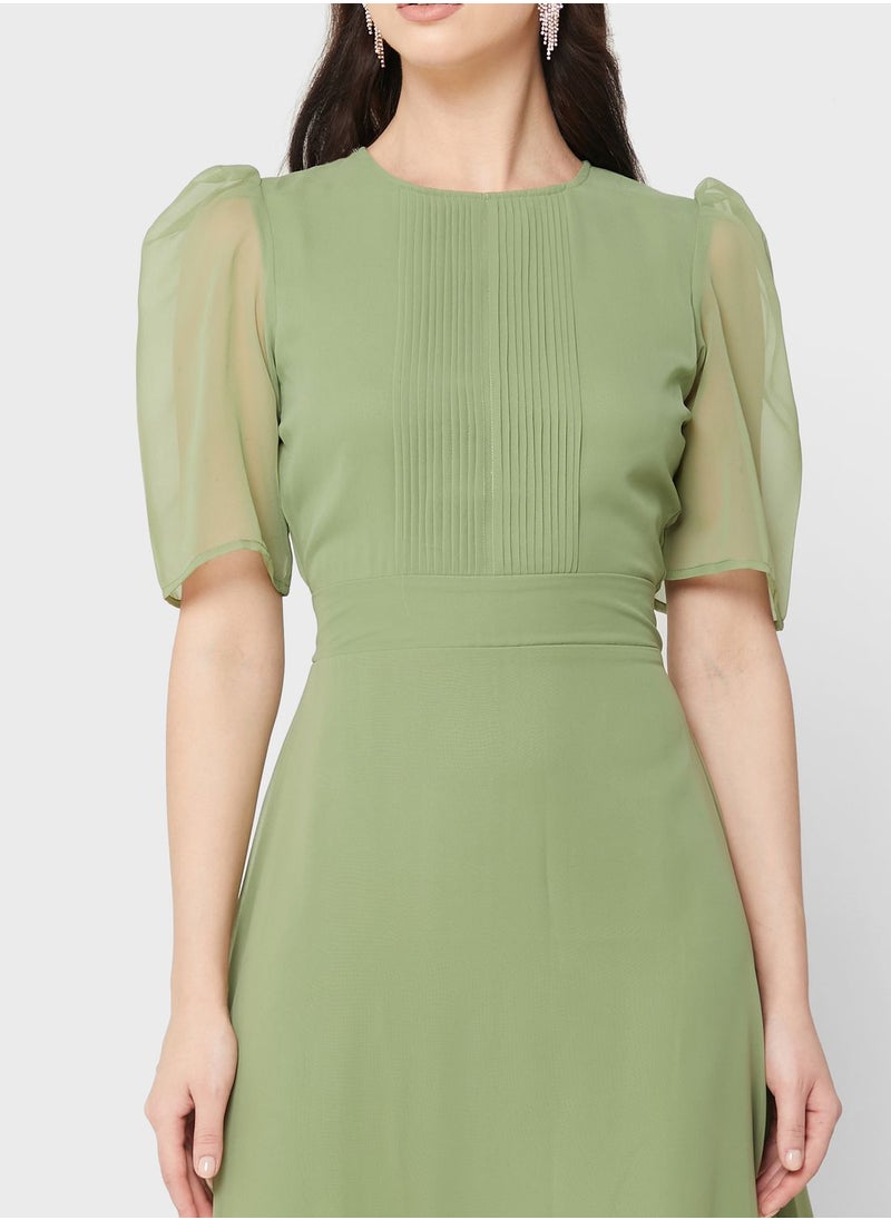 Khizana Pintuck Detail Dress  - Image 3
