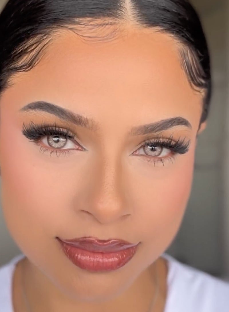 يونيبلينغ عدسات لاصقة ملونة سنوية أدوري البني - Image 2