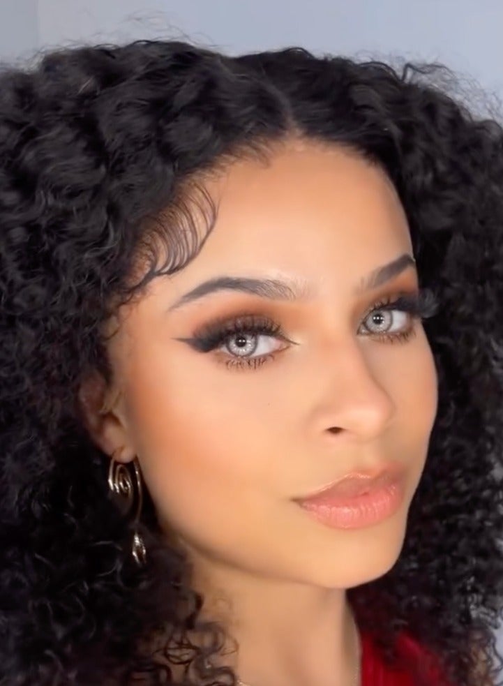 يونيبلينغ عدسات لاصقة ملونة سنوية أدوري البني - Image 1