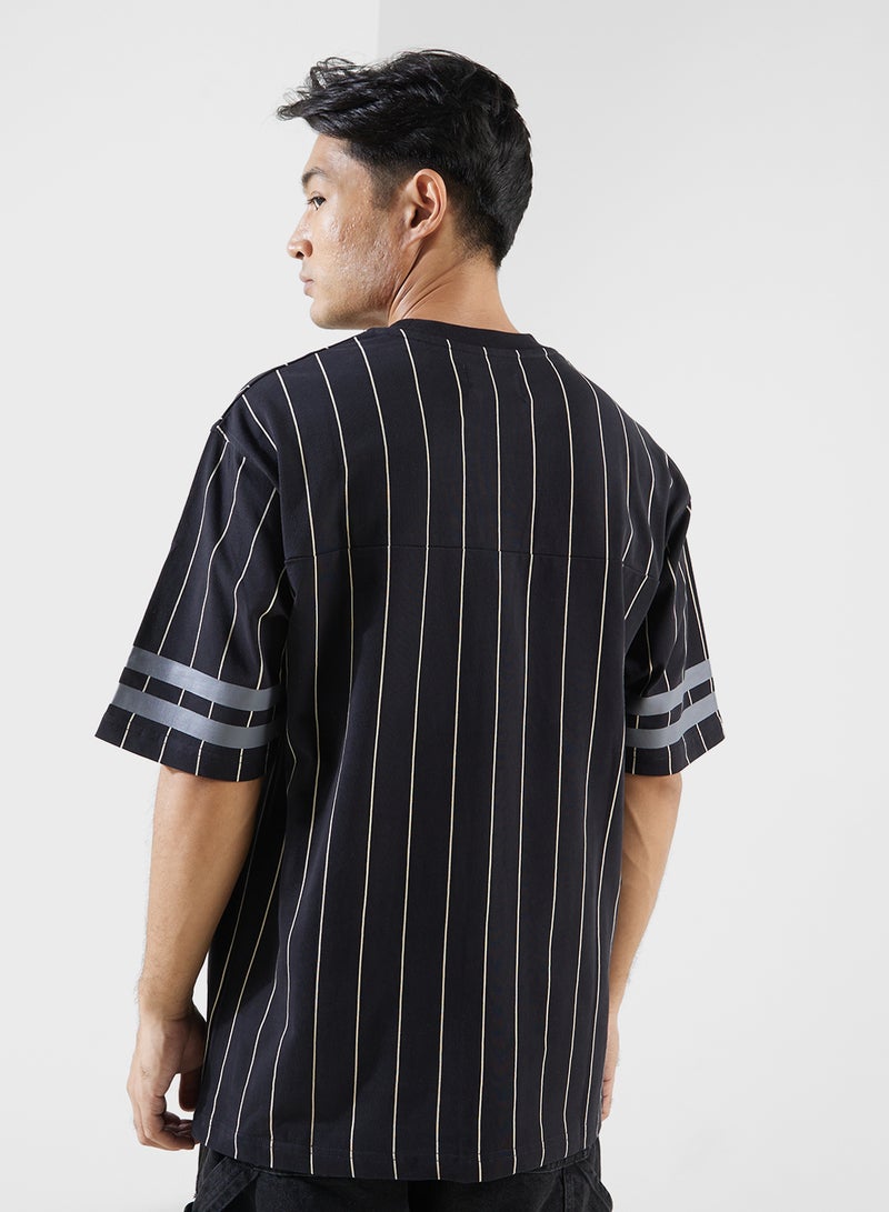 Grimey Causing Panic Heavyweight Football Jersey  - Image 2