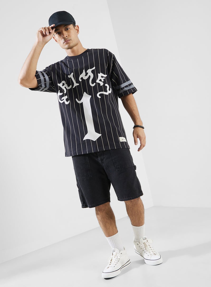 Grimey Causing Panic Heavyweight Football Jersey  - Image 4