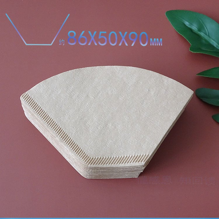 Generic Fan-Shaped Coffee Filter Paper 100 U102 Coffee Filter Paper ...