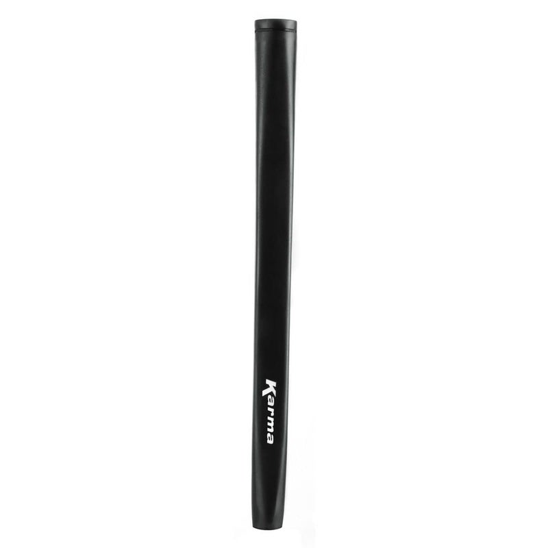 Karma Smooth Black Paddle Putter Grip | Standard Size, Soft Comfortable Rubber - Image 1
