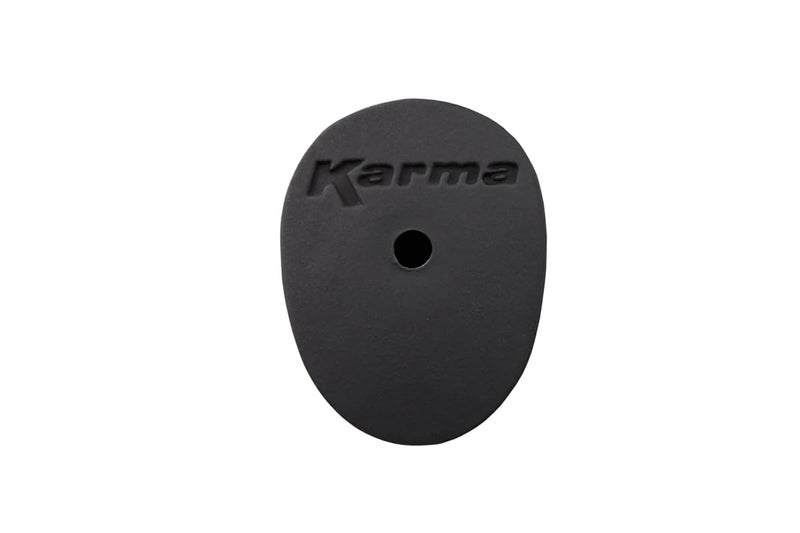 Karma Smooth Black Paddle Putter Grip | Standard Size, Soft Comfortable Rubber - Image 3