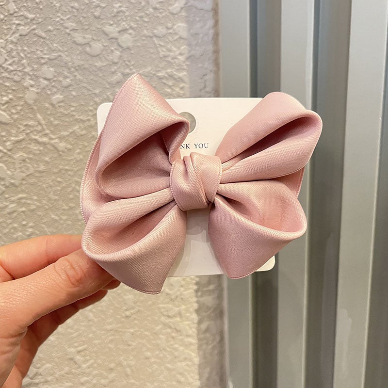 Generic Korean Girls Princess Bow Hair Clip Fashion Lotus color hairpin J4-6 