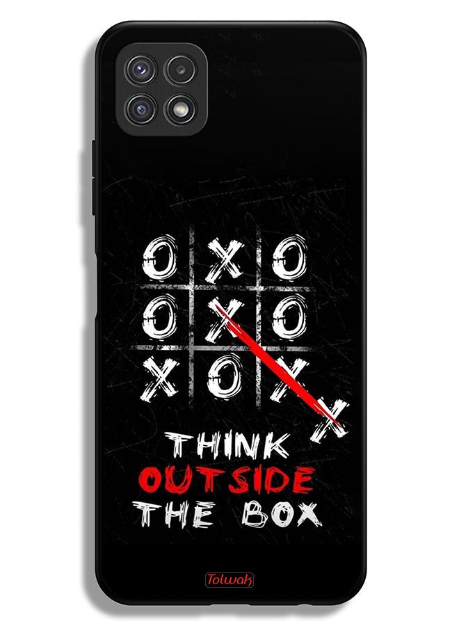 Tolwak Samsung Galaxy A22 5G Protective Case Cover Think Outside The Box - Image 1