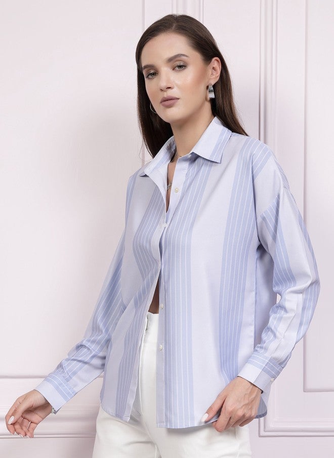 Athena قميص قطن غير رسمي للنساء - Image 3