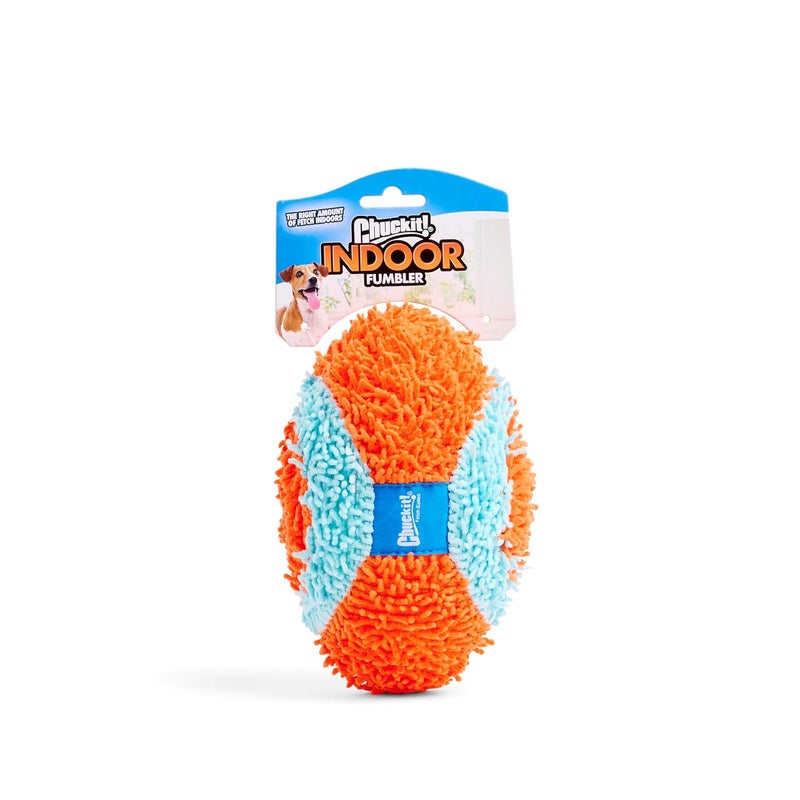 Chuckit! ! Indoor Fumbler Toy for Dogs, Soft Chenille Fabric Dog Toy for Indoor Fetch Play, Bounceflex Core Technology, Soft Bounce, Safe and Secure Indoor Play for Dogs - Image 4