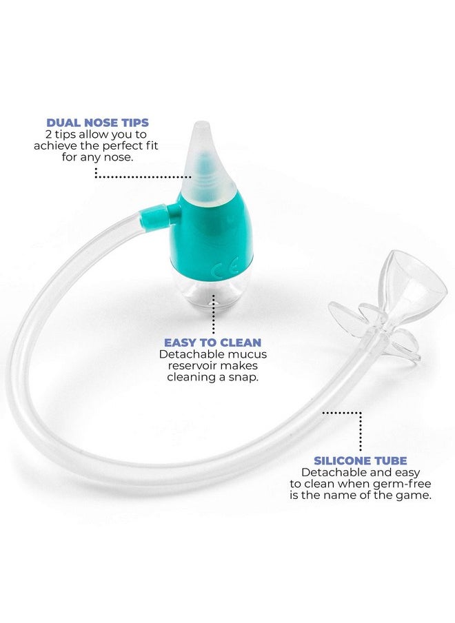 OCCObaby - OCCObaby Manual Baby Nasal Aspirator - Nose Sucker for Toddlers and Newborns - Baby Congestion Relief - Aspirador Nasal para Bebes - Baby Nose Aspirator for Runny Nose Relief for Toddlers and Infants - Image 1