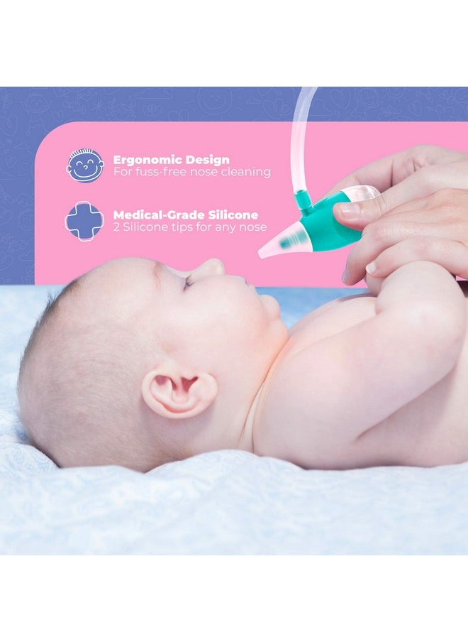 OCCObaby - OCCObaby Manual Baby Nasal Aspirator - Nose Sucker for Toddlers and Newborns - Baby Congestion Relief - Aspirador Nasal para Bebes - Baby Nose Aspirator for Runny Nose Relief for Toddlers and Infants - Image 1