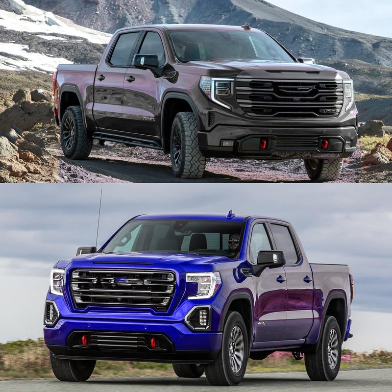 أغطية خطافات السحب لسيارة GMC Sierra 1500 2019-2024، غطاء المقطورة الأمامي قطعتان، خطافات سحب مخصصة للسيارة متوافقة م�� ملحقات GMC Sierra 1500 2019-2024 - Image 5