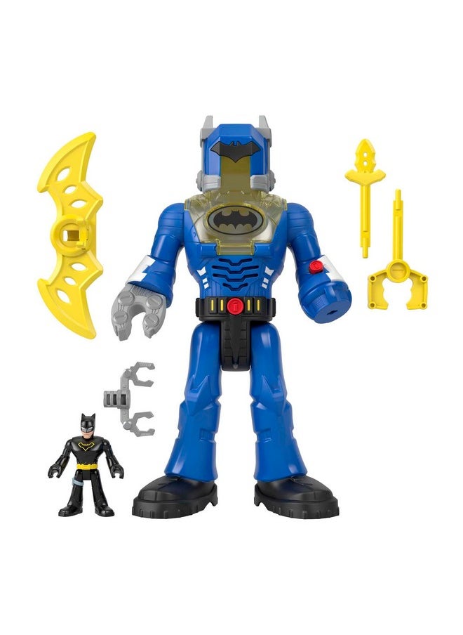 Fisher-Price Imaginext Dc Super Friends Batman Toys Insider & Exo Suit 12Inch Robot With Lights & Sounds Plus Figure For Ages 3+ Years  - Image 2