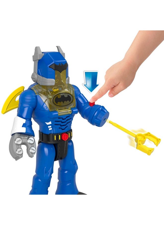 Fisher-Price Imaginext Dc Super Friends Batman Toys Insider & Exo Suit 12Inch Robot With Lights & Sounds Plus Figure For Ages 3+ Years  - Image 5