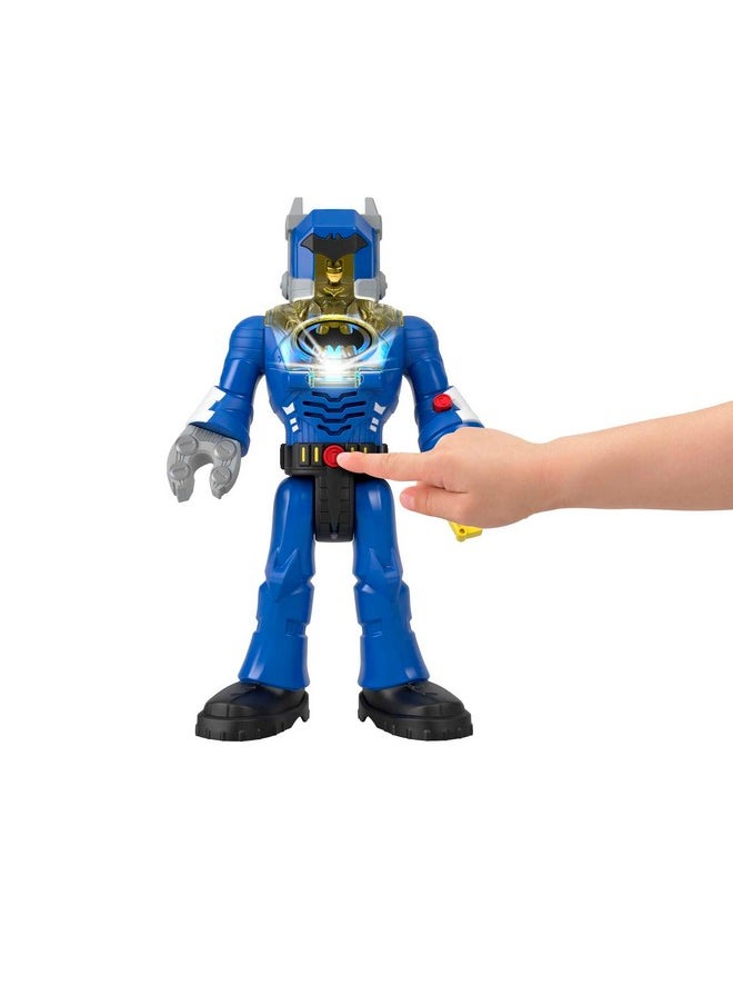 Fisher-Price Imaginext Dc Super Friends Batman Toys Insider & Exo Suit 12Inch Robot With Lights & Sounds Plus Figure For Ages 3+ Years  - Image 4