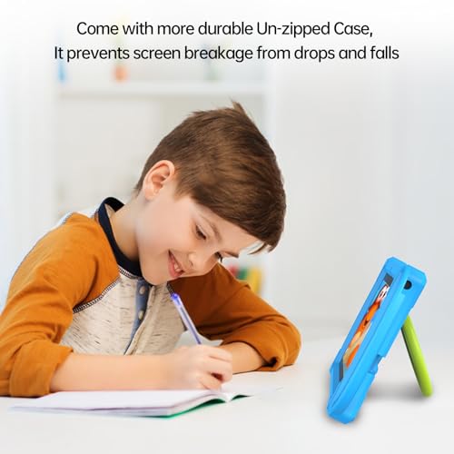 PRITOM Kids Tablets 7 inch, 32 GB,Perfect Size for Toddler Tablet with Un-Zipped Case, WiFi, Dual Camera, Education, Games, Kids Software Pre-Installed, Parental Control (Blue) - Image 3