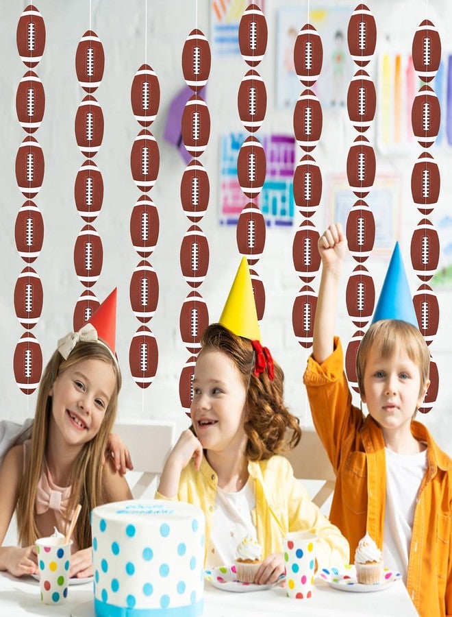 FOIMAS Football Hanging Garlands,8pcs Football Party Banners for Football Sports Theme Party Birthday Party Supplies Home Decorations - Image 4