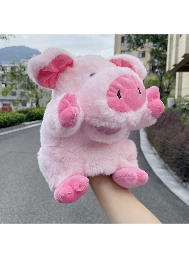 New Open Mouth Hand Puppet Yellow Duck Yiwu Plush Toy Puppy Animal Gloves  - Image 1