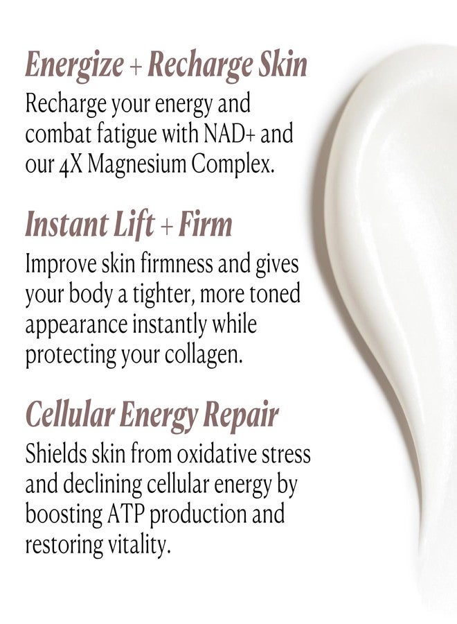Nakery SkinRecovery Energize + Repair Body Cream (8.4 Fl Oz), Anti Fatigue Body Cream with 4X Magnesium Complex, NAD+ Moisturizer, Fast Absorbing Firming Skincare, Made in the USA - Image 2