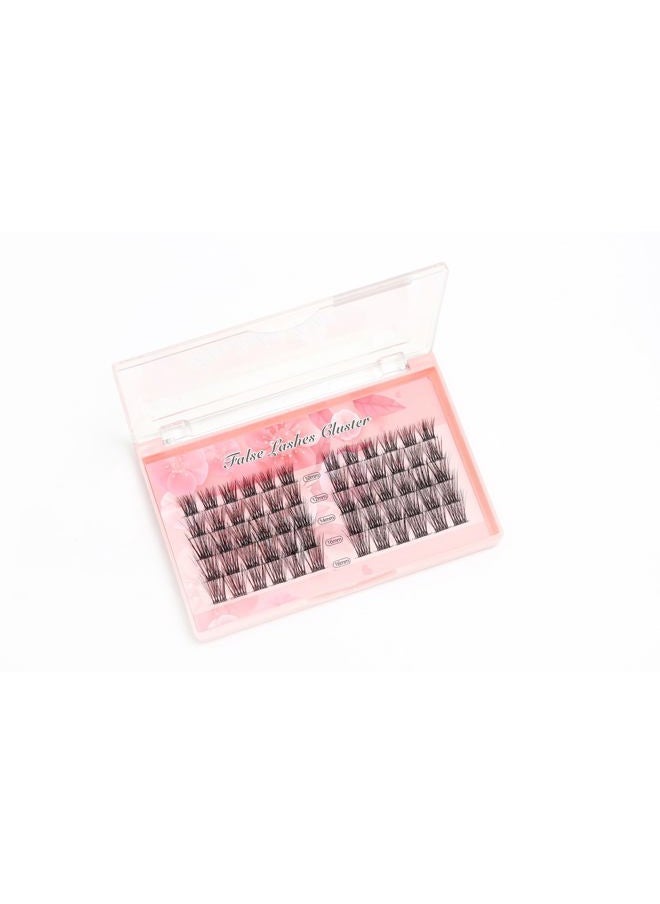 Bodermincer Eyelashes 60 Cluster 10-12-14-16mm Mixed Professional Makeup Individual EyeLashes Grafting False Eyelashes eyelash extension individual eyelash (10-12-14-16mm Mixed)  - Image 2