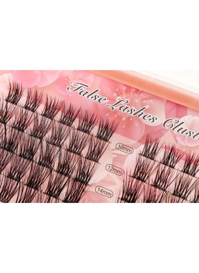 Bodermincer Eyelashes 60 Cluster 10-12-14-16mm Mixed Professional Makeup Individual EyeLashes Grafting False Eyelashes eyelash extension individual eyelash (10-12-14-16mm Mixed)  - Image 5