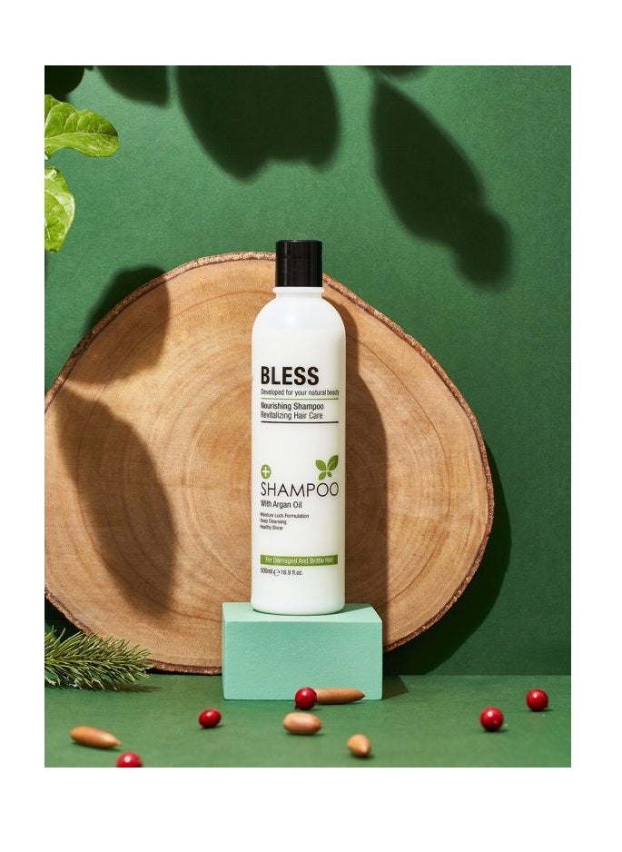 Bless Bless Shampoo with Argan Oil 500 ML  - Image 2