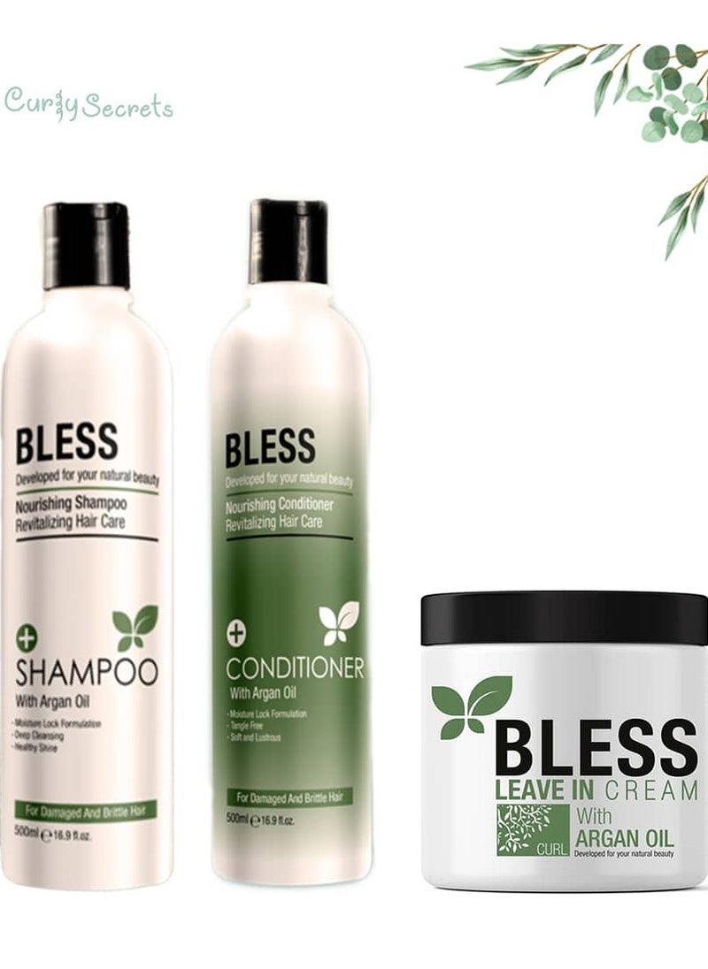 Bless Bless Shampoo with Argan Oil 500 ML  - Image 3
